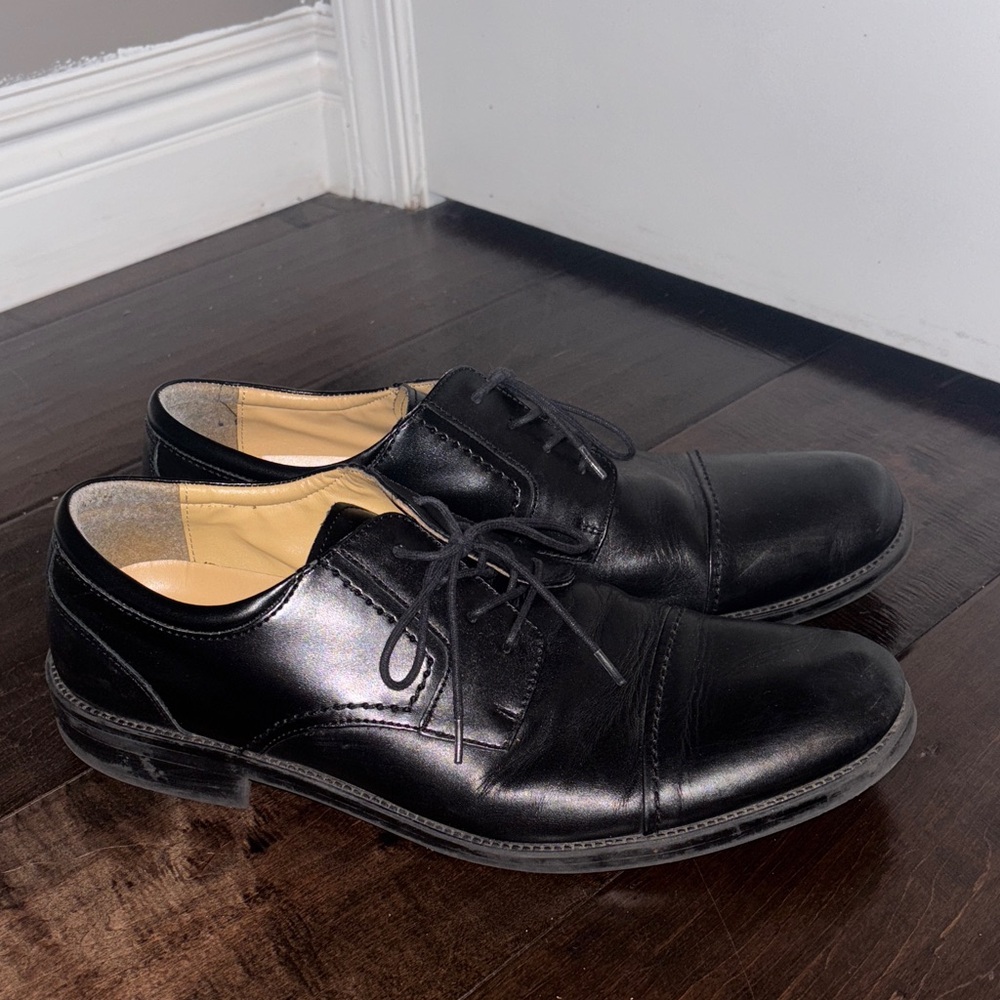 Chaps Black Men's Dress Shoes